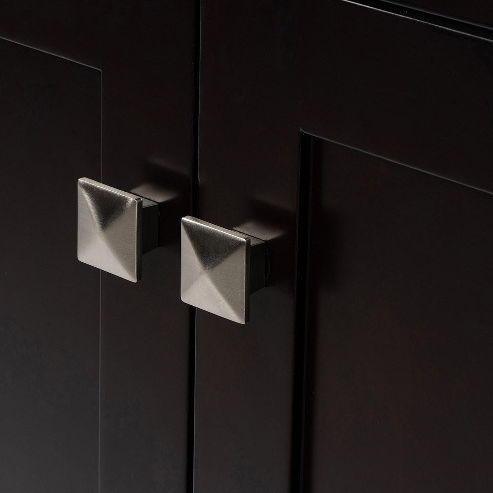 Beckford 36-inch Espresso base cabinet on detail 2