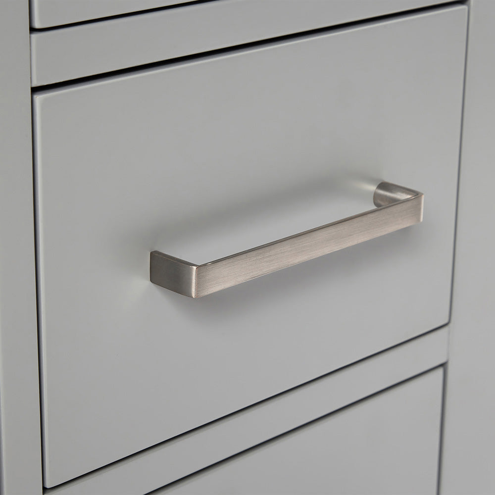 Beckford 36-inch Grey base cabinet on detail 3