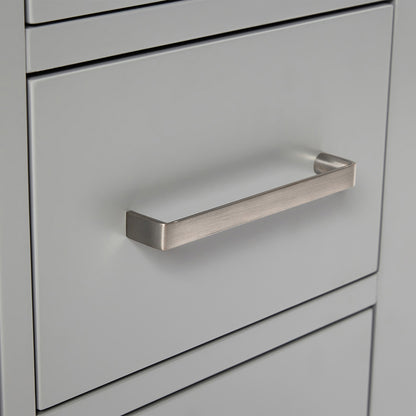 Beckford 36-inch Grey base cabinet on detail 3