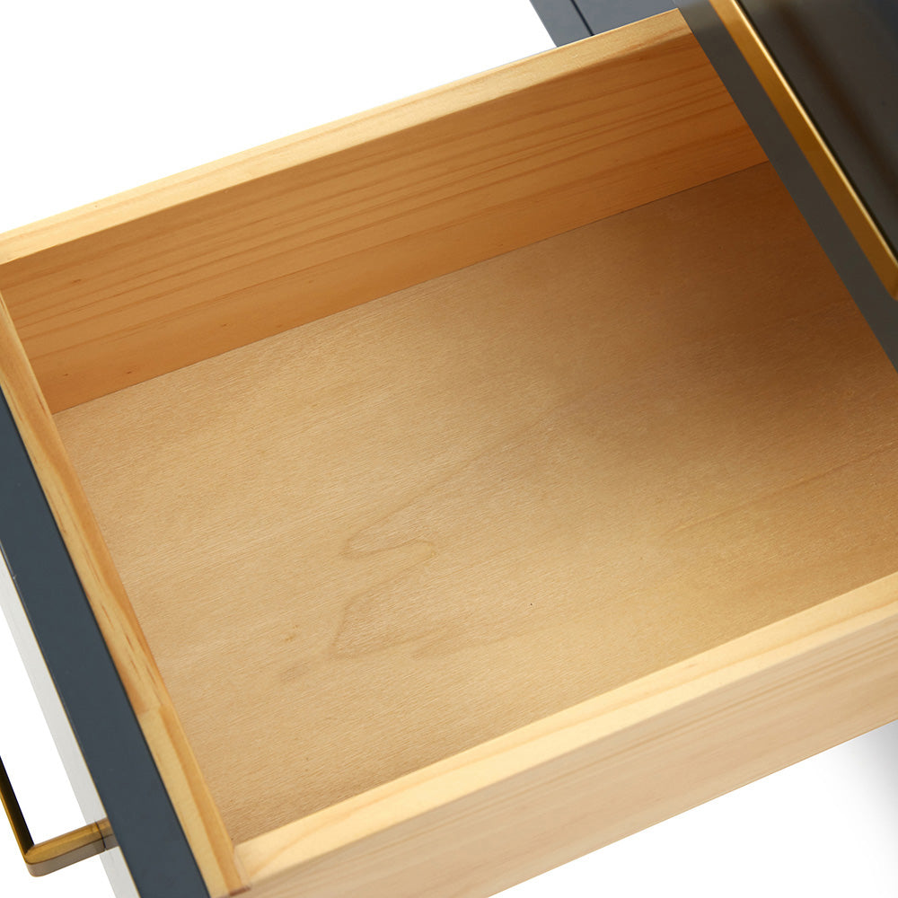 Beckford 36-inch Midnight Blue base cabinet on detail 1