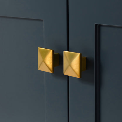 Beckford 36-inch Midnight Blue base cabinet on detail 2