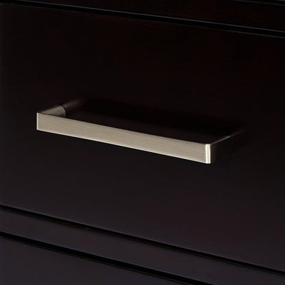 Beckford 36-inch Espresso base cabinet on white back ground top down
