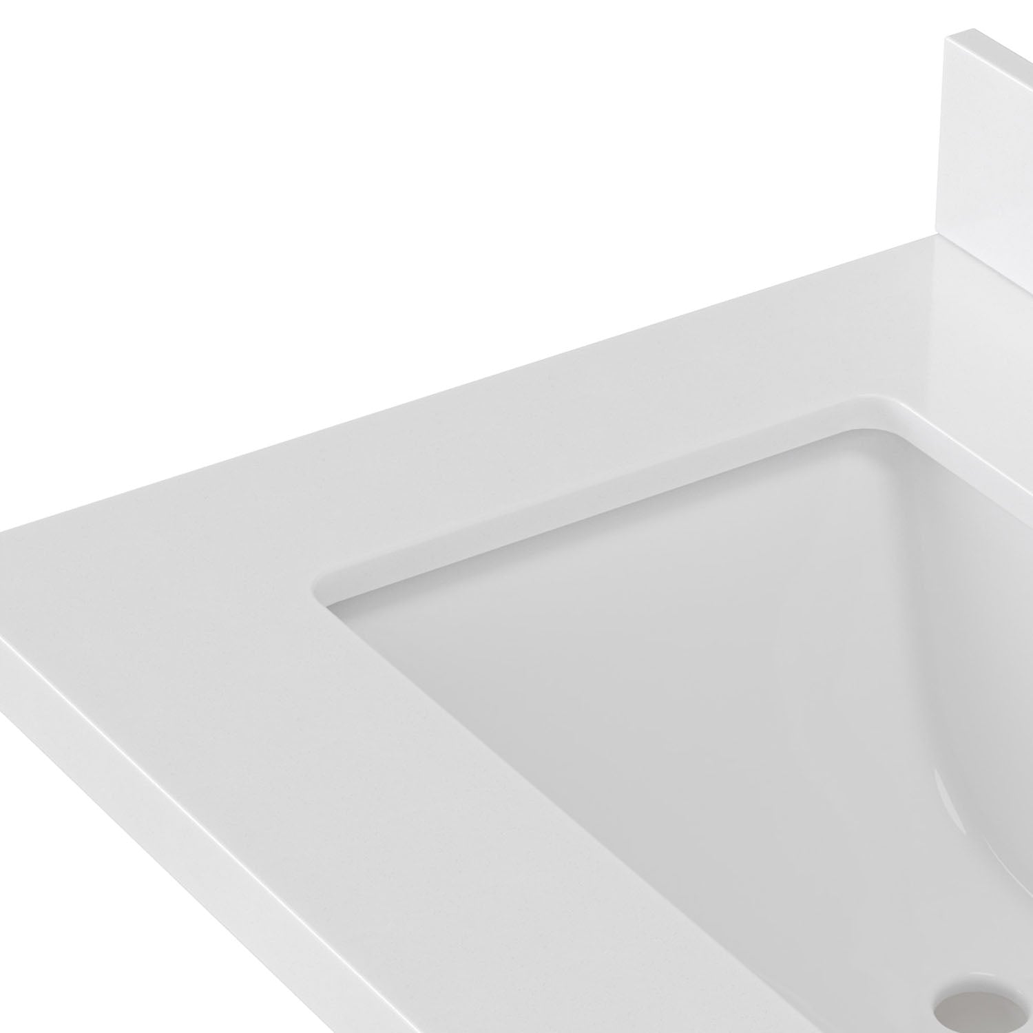 Beckford 36-Inch Brown Oak bathroom vanity on white background – product photo 12