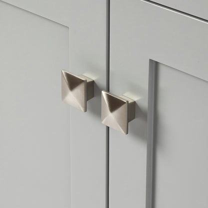 Beckford 42-inch Grey base cabinet on detail 1