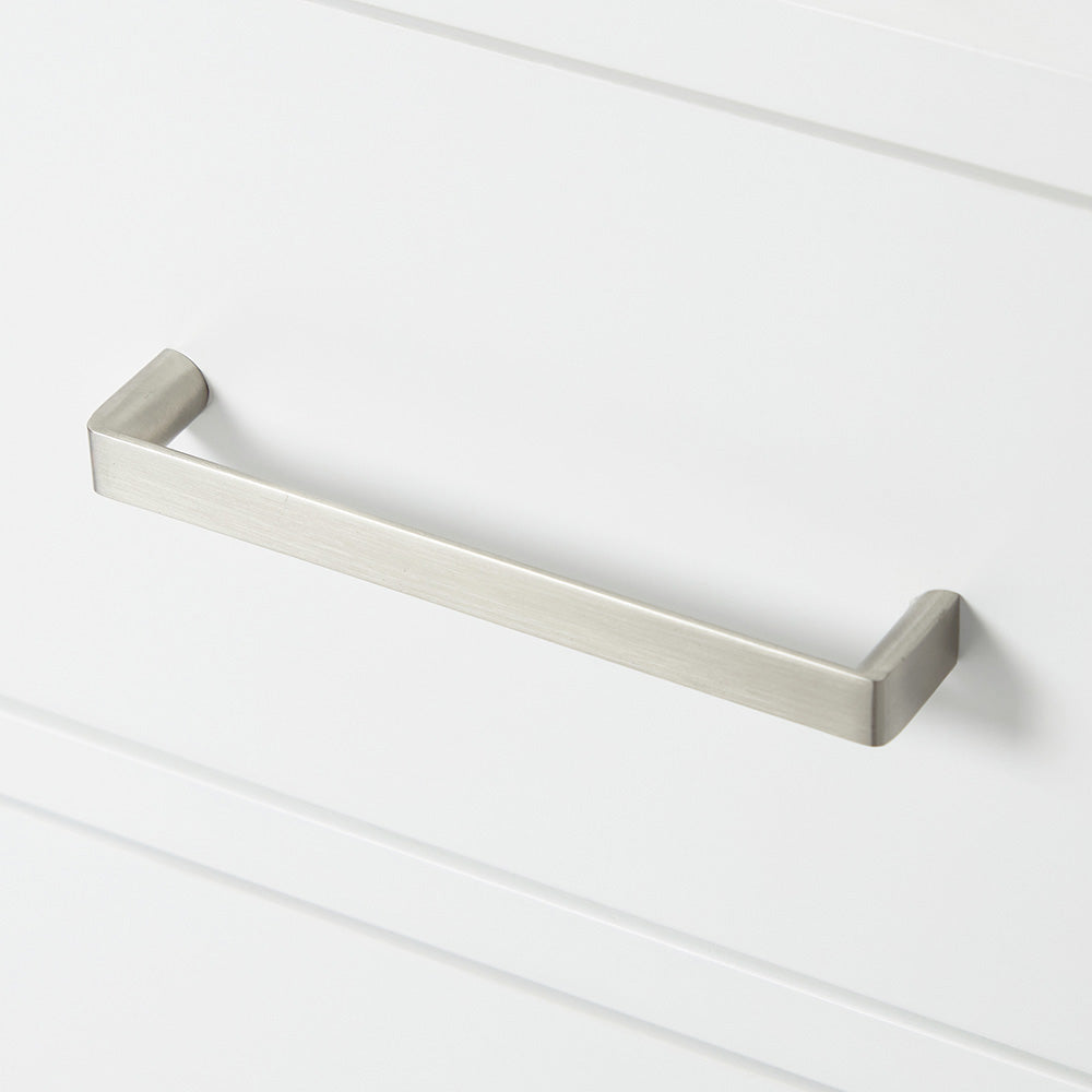 Beckford 42-inch White base cabinet on detail 1