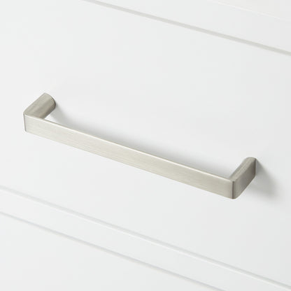 Beckford 42-inch White base cabinet on detail 1