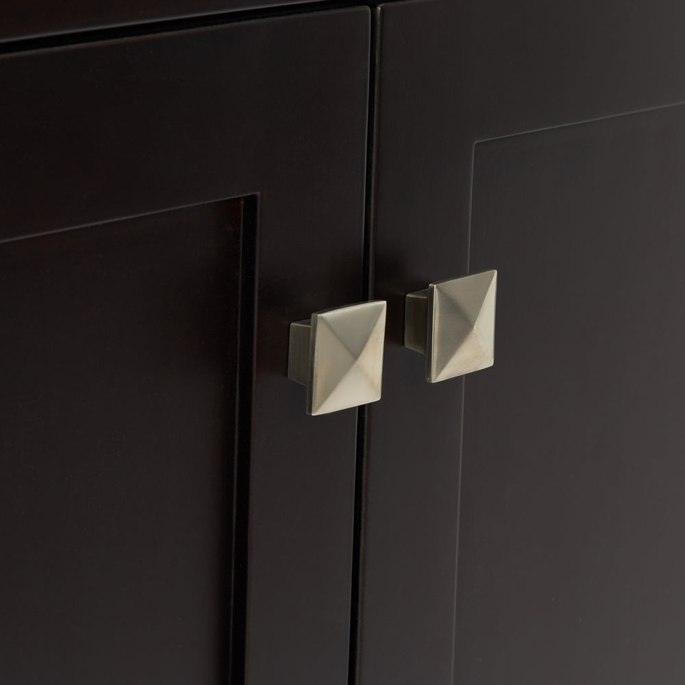 Beckford 42-inch Espresso base cabinet on detail 1