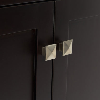 Beckford 42-inch Espresso base cabinet on detail 1