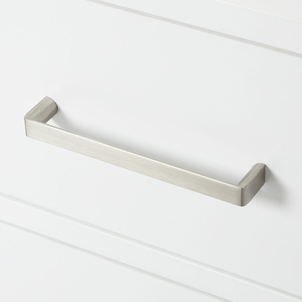 Beckford 42-inch White base cabinet on white back ground top down