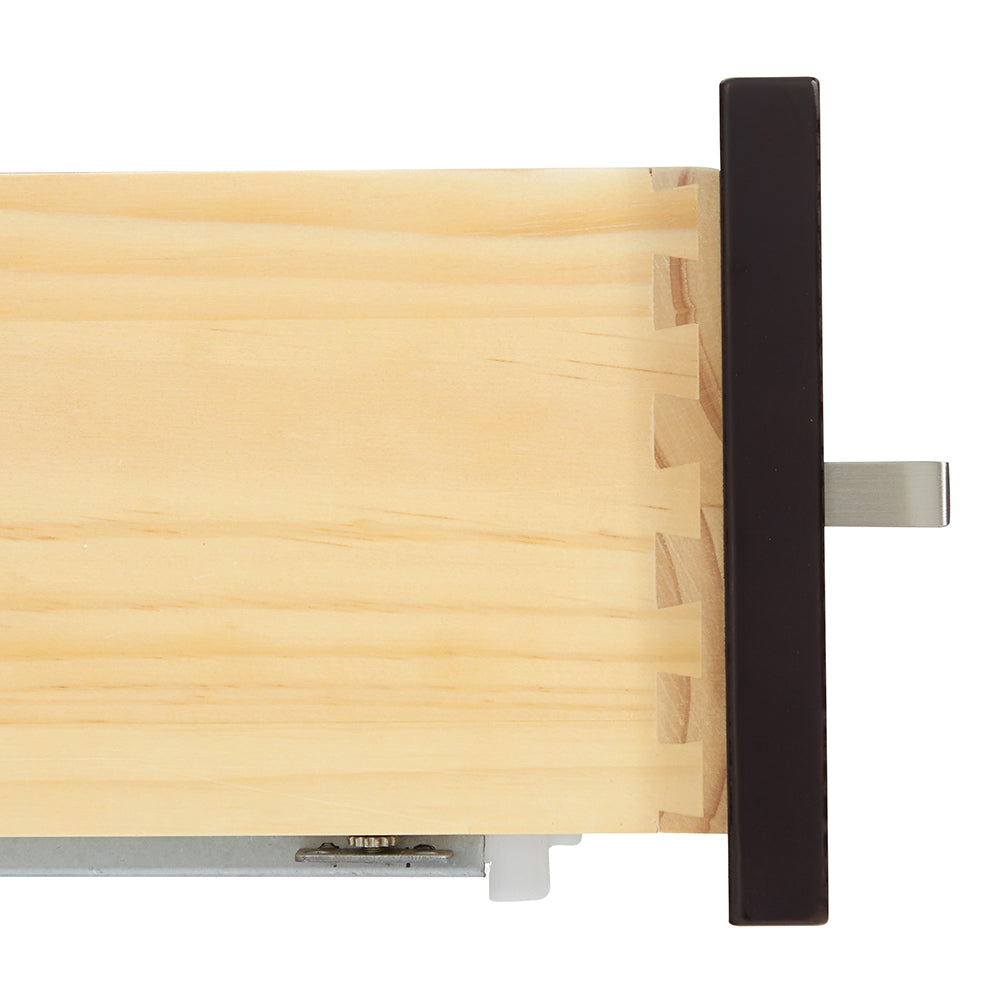 Beckford 42-Inch Espresso bathroom vanity on white background – product photo 3