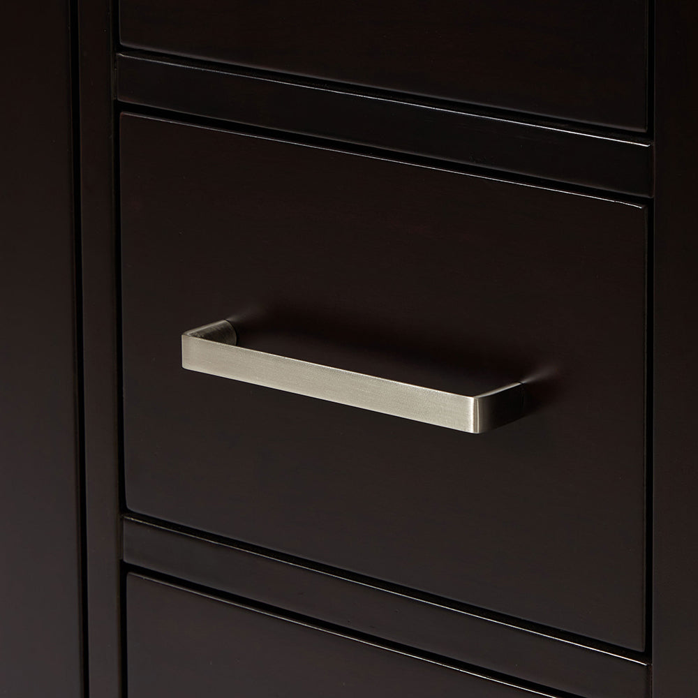Beckford 48-inch Espresso base cabinet on detail 1