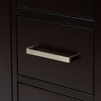 Beckford 48-inch Espresso base cabinet on detail 1
