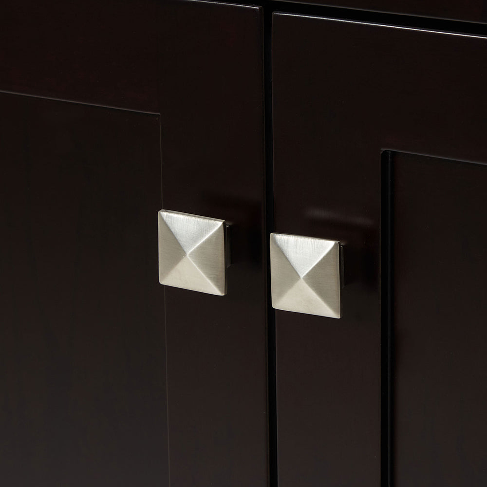 Beckford 48-inch Espresso base cabinet on detail 2