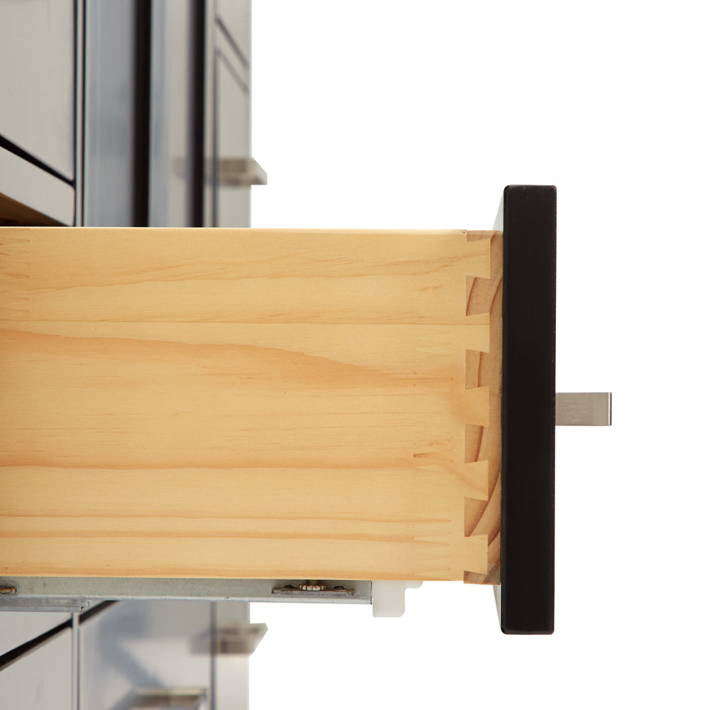 Beckford 54-inch Espresso base cabinet on white back ground top down