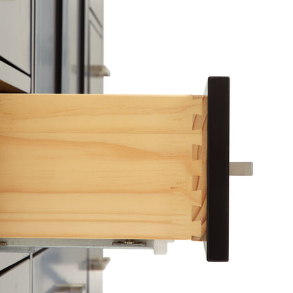 Beckford 54-inch Espresso base cabinet on white back ground top down