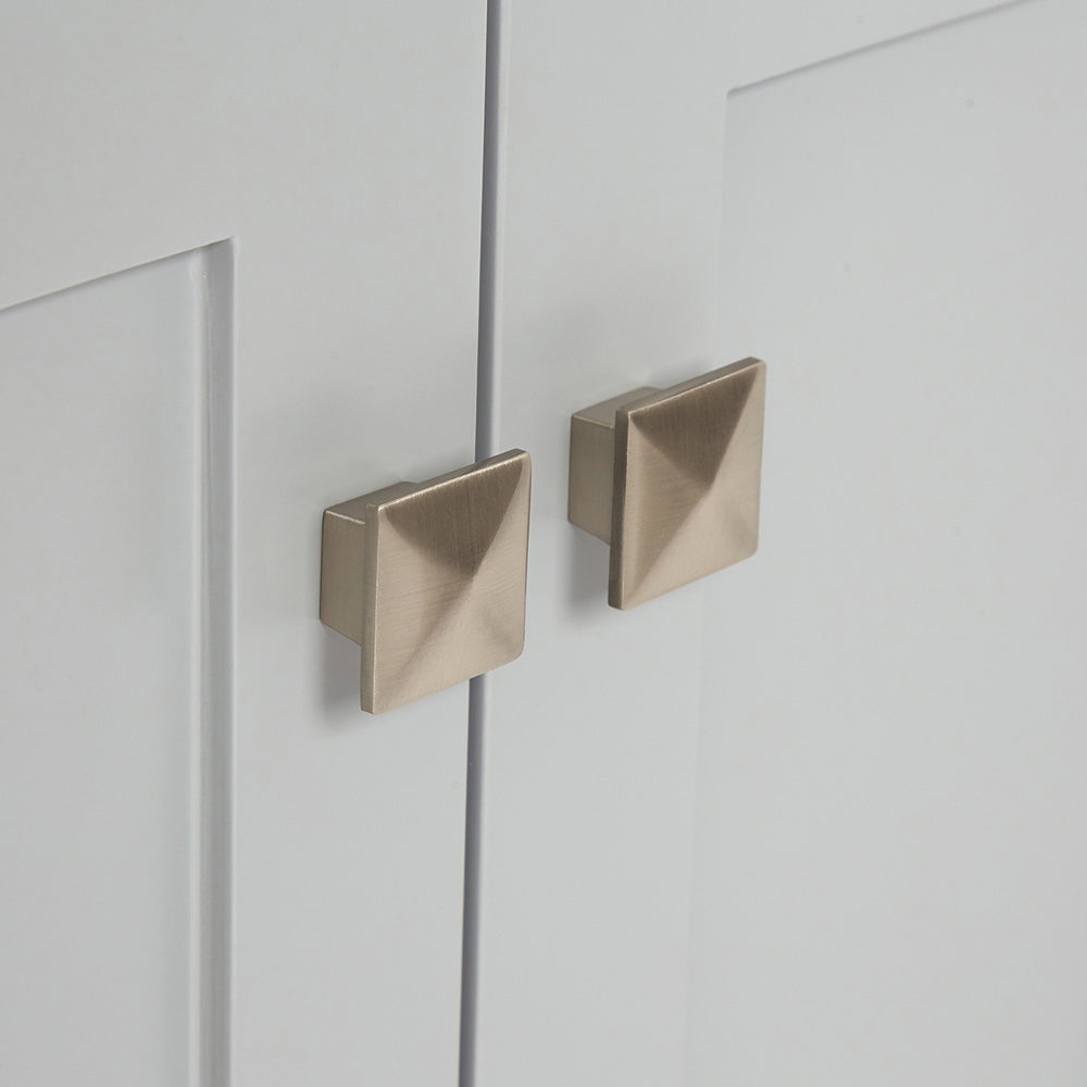 Beckford 54-inch Grey base cabinet on detail 2