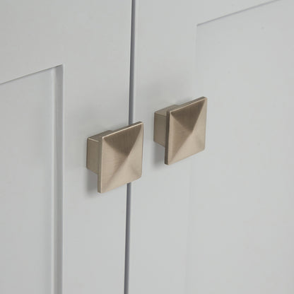 Beckford 54-inch Grey base cabinet on detail 2