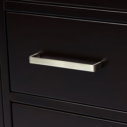 Beckford 60-inch Espresso base cabinet on detail 2