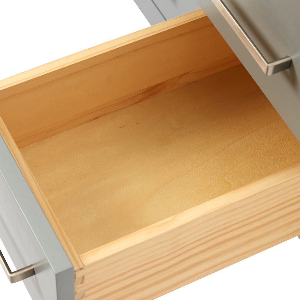 Beckford 60-inch Grey base cabinet on detail 1