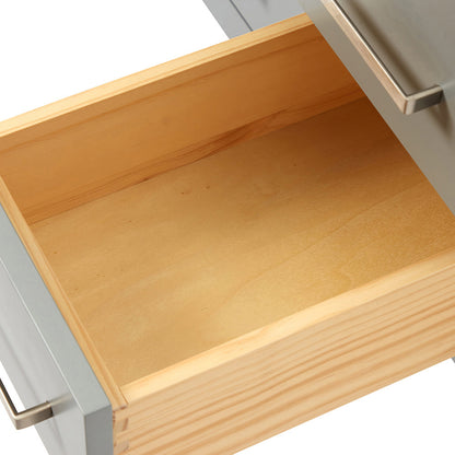Beckford 60-inch Grey base cabinet on detail 1