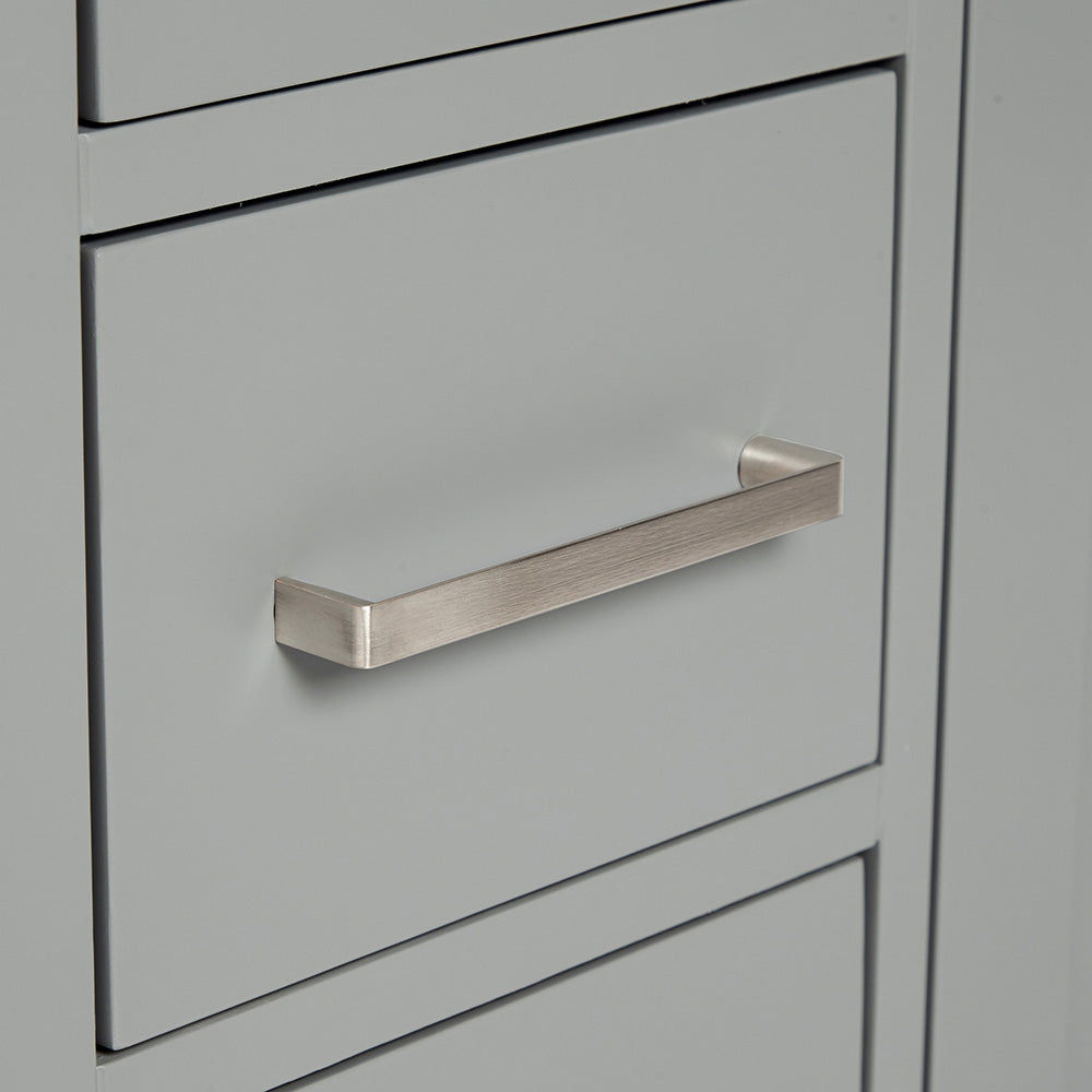 Beckford 60-inch Grey base cabinet on detail 3