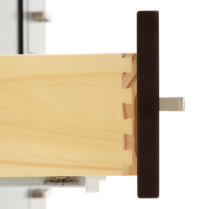 Beckford 60-Inch Espresso bathroom vanity on white background – product photo 3