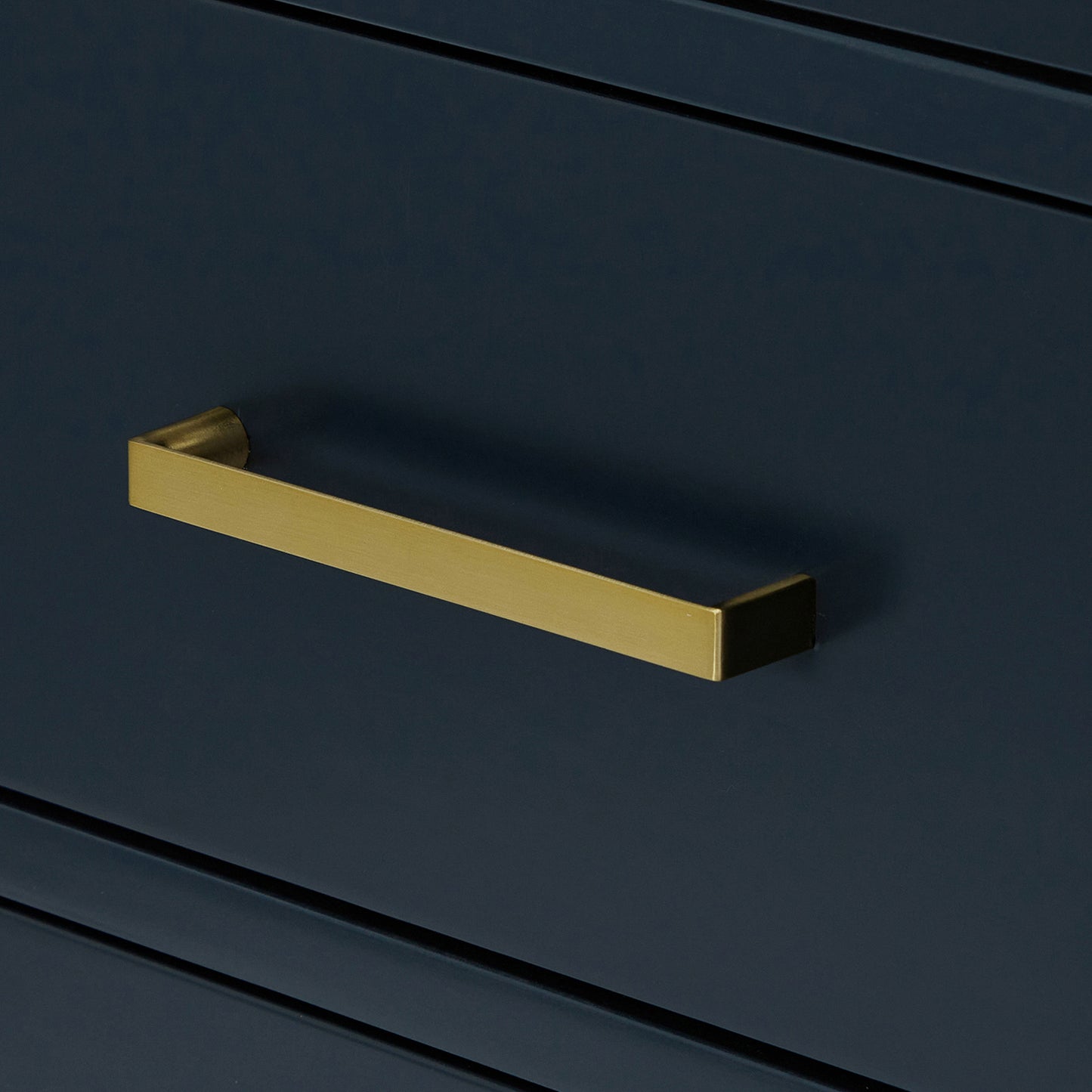 Beckford 66-inch Midnight Blue base cabinet on detail 3
