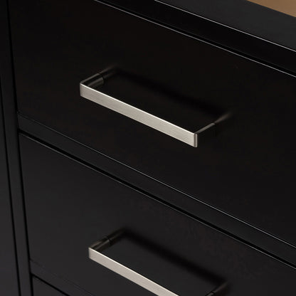 Beckford 72-inch Espresso base cabinet on detail 2