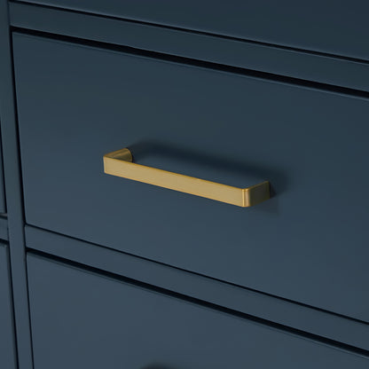 Beckford 72-inch Midnight Blue base cabinet on detail 2