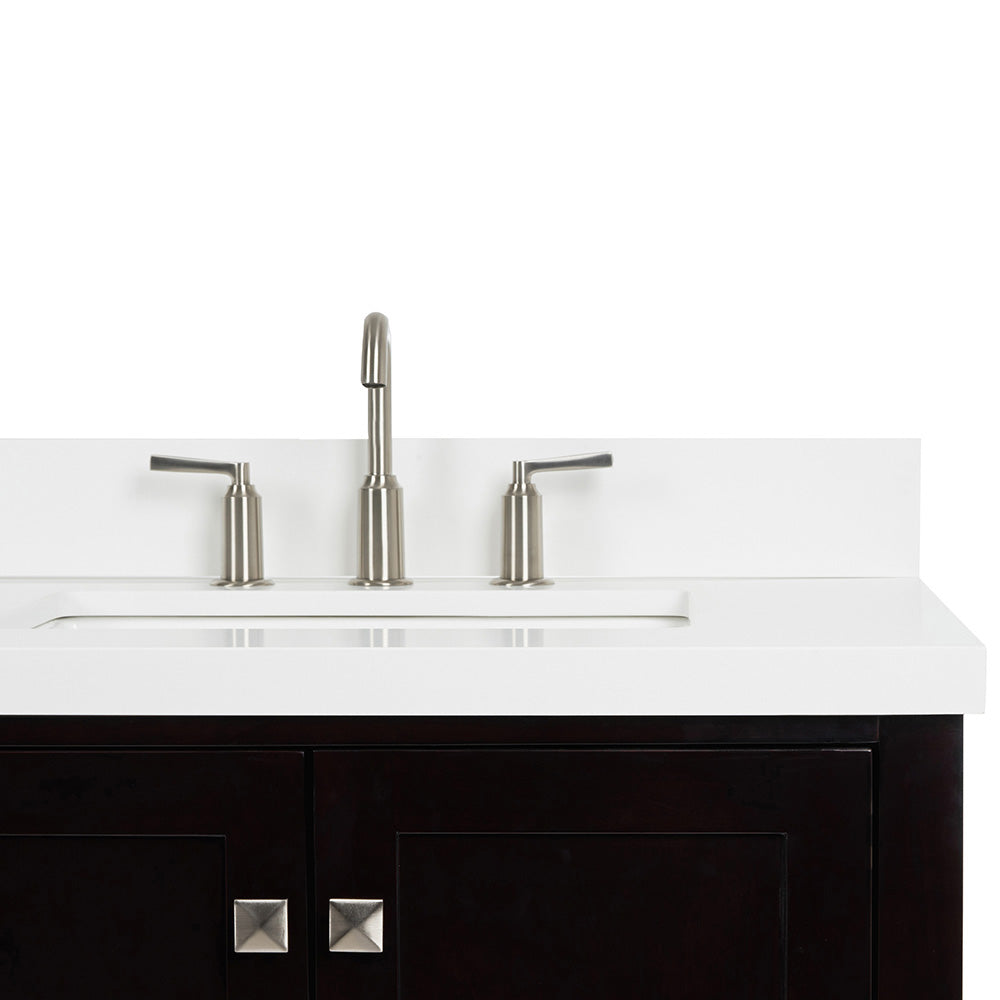 Beckford 72-Inch Espresso bathroom vanity on white background – product photo 4
