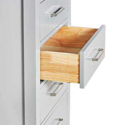 Beckford 2065-inch Grey base cabinet on white back ground top down