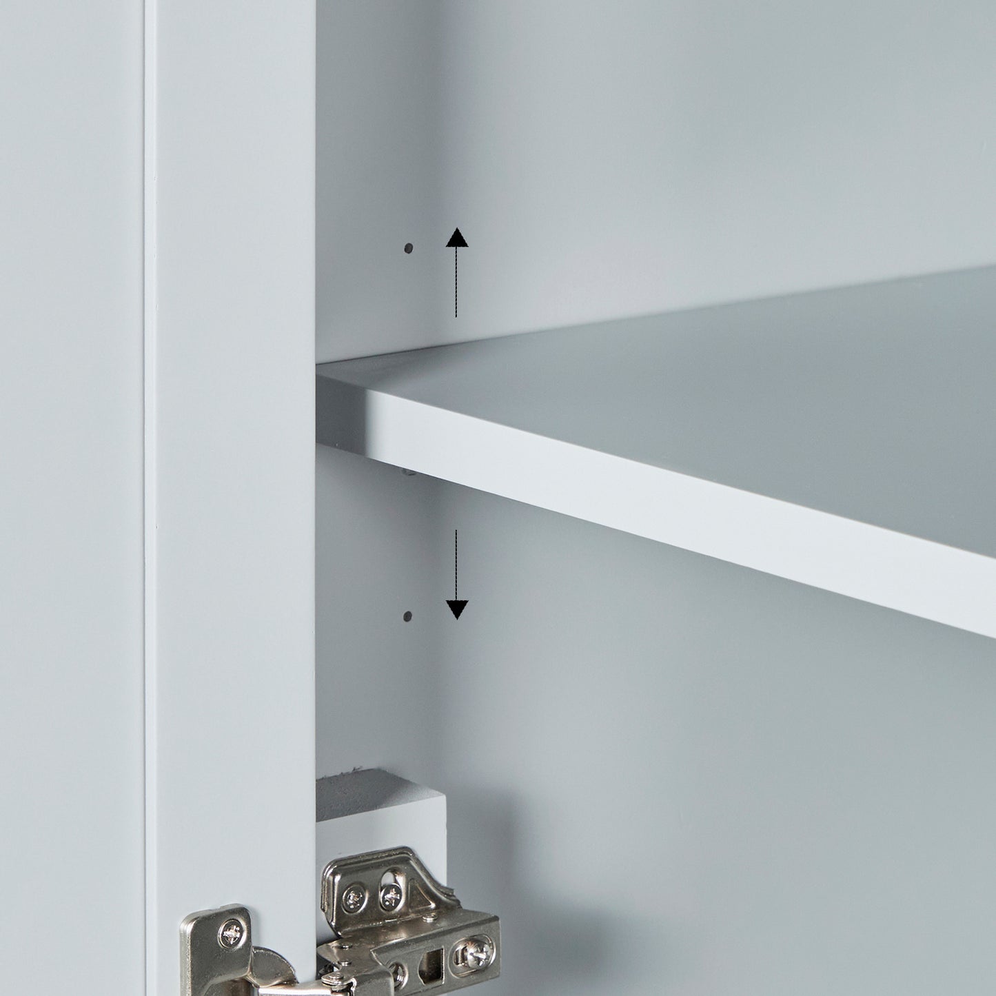 Beckford 2065-inch Grey base cabinet on detail 1