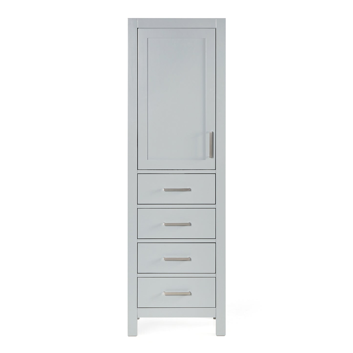 Beckford 2065-inch Grey base cabinet on white back ground front view main image