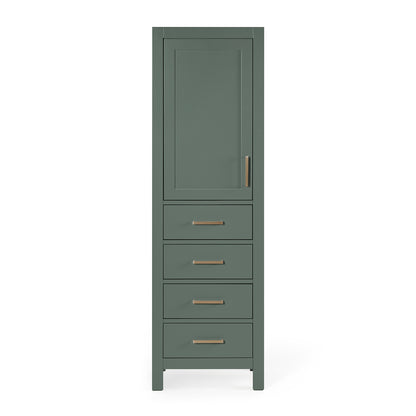 Beckford 2065-inch Vintage Green base cabinet on white back ground front view main image