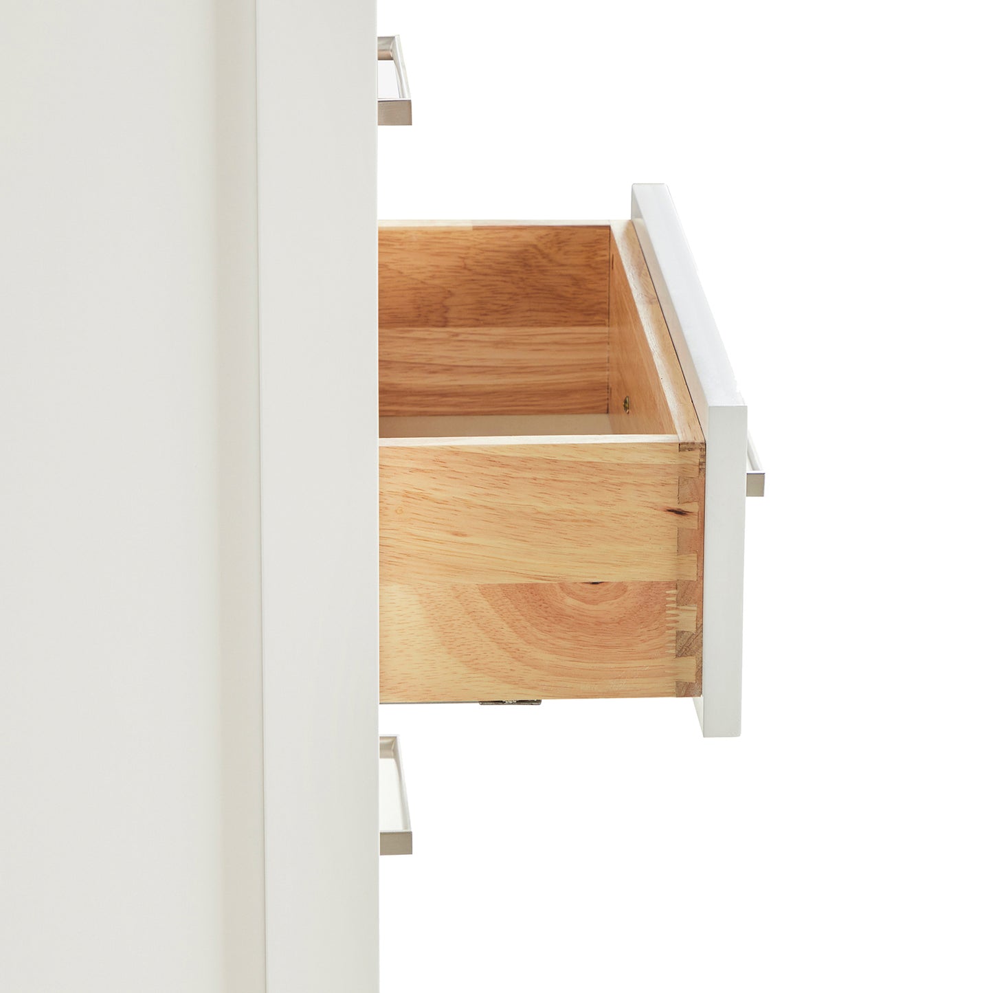 Beckford 2065-inch White base cabinet on white back ground top down
