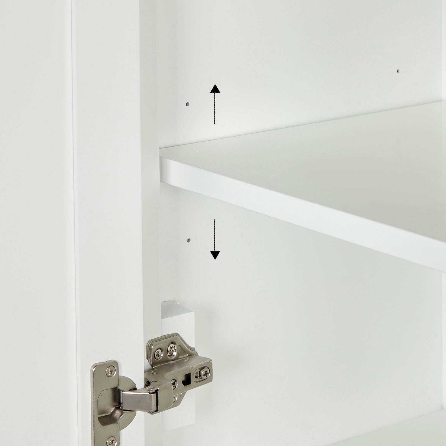 Beckford 2065-inch White base cabinet on detail 1