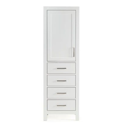 Beckford 2065-inch White base cabinet on white back ground front view main image