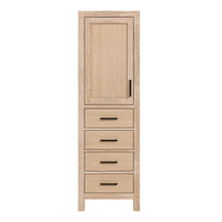 Beckford 2065-inch White Oak base cabinet on white back ground front view main image