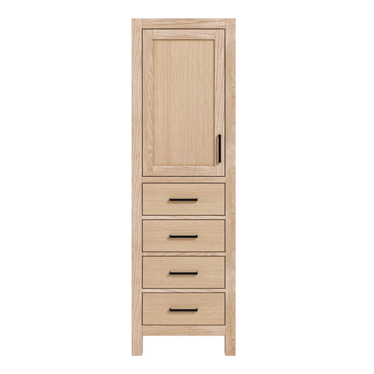 Beckford 2065-inch White Oak base cabinet on white back ground front view main image