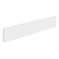 DKB 21.2"x4" Pure White Quartz Sidesplash for Vanity, Clean & Contemporary Style