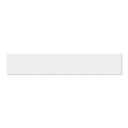 DKB 21.2"x4" Pure White Quartz Sidesplash for Vanity, Clean & Contemporary Style