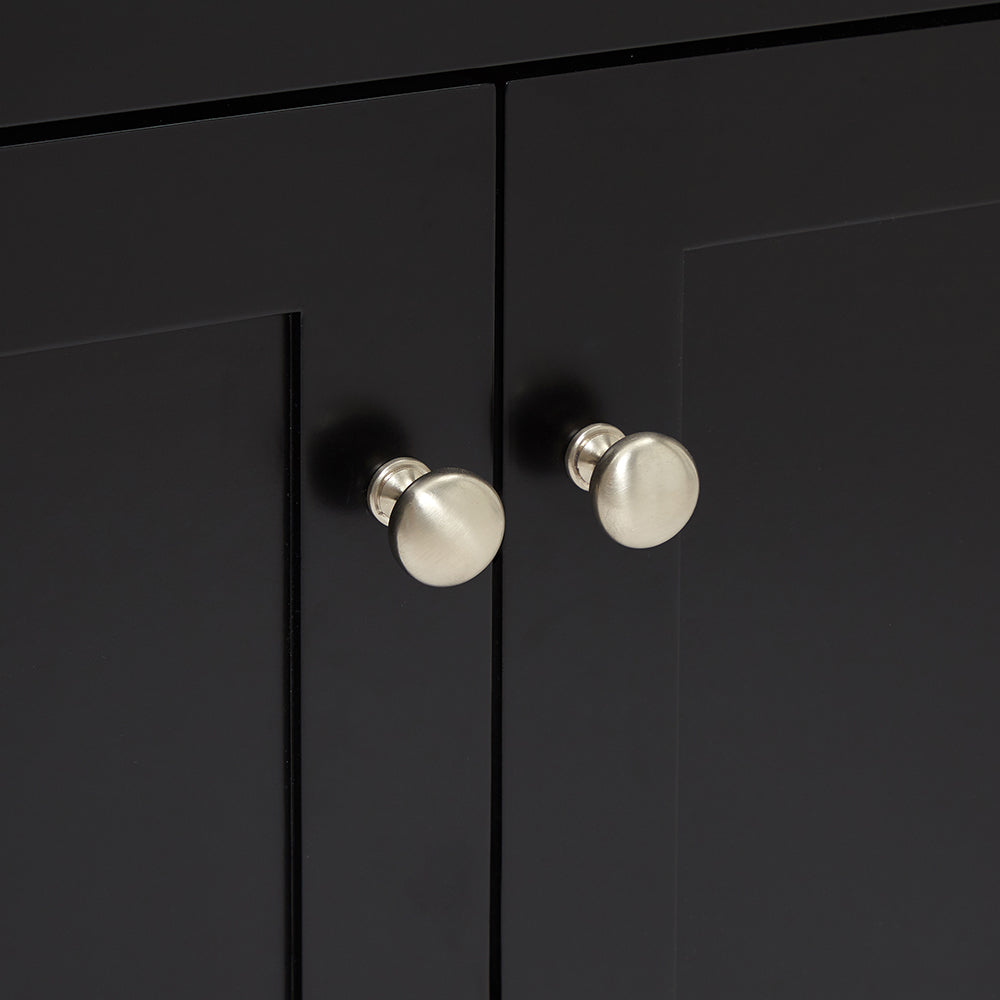 Bradford 30-inch Black base cabinet on detail 1