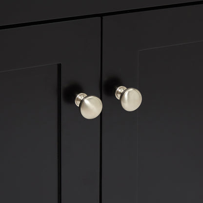 Bradford 30-inch Black base cabinet on detail 1