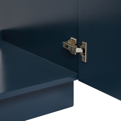 Bradford 30-inch Midnight Blue base cabinet on detail 1
