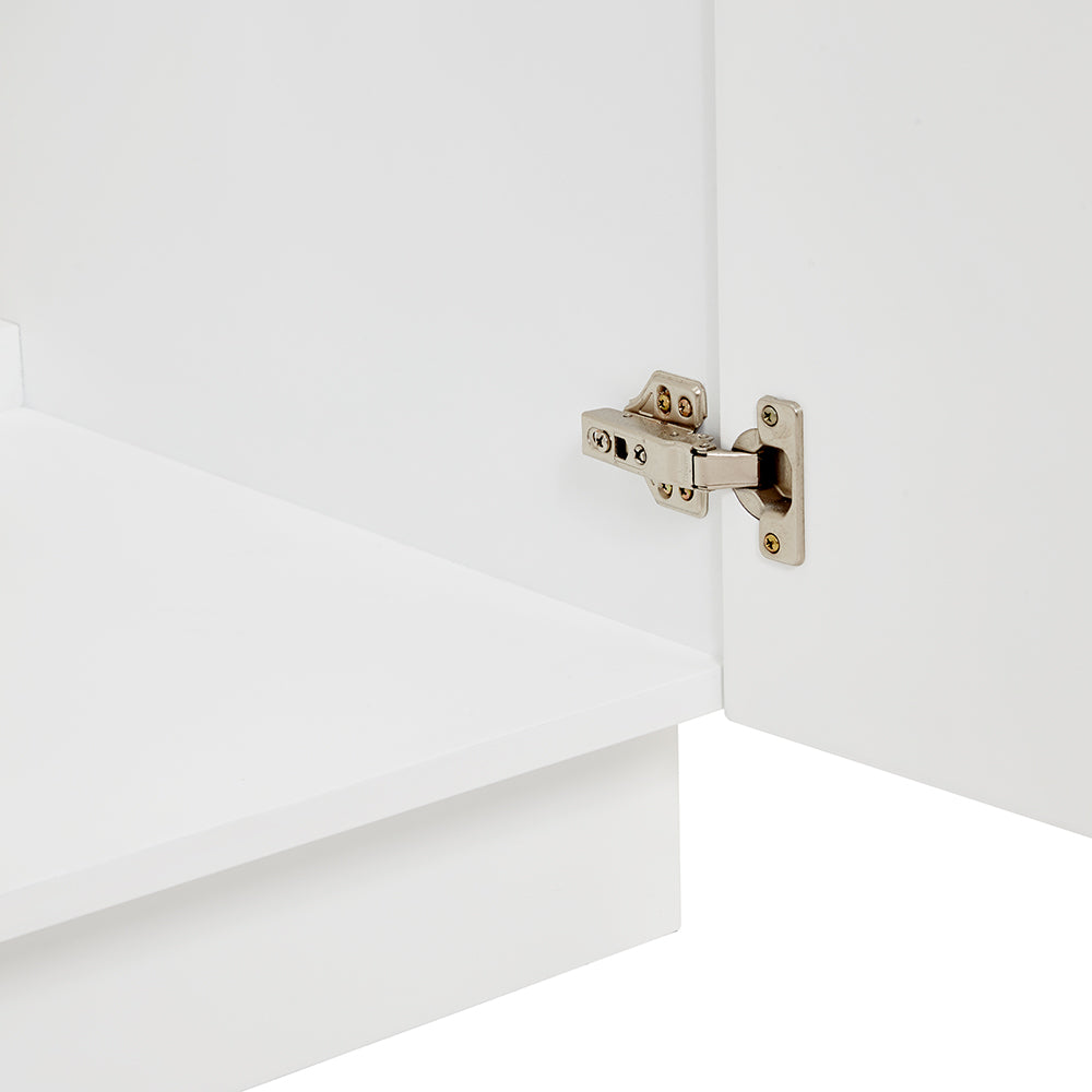 Bradford 30-inch White base cabinet on detail 1