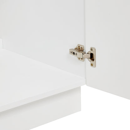 Bradford 30-inch White base cabinet on detail 1