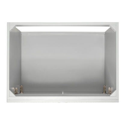 Bradford 30-Inch Grey bathroom vanity on white background – product photo 3