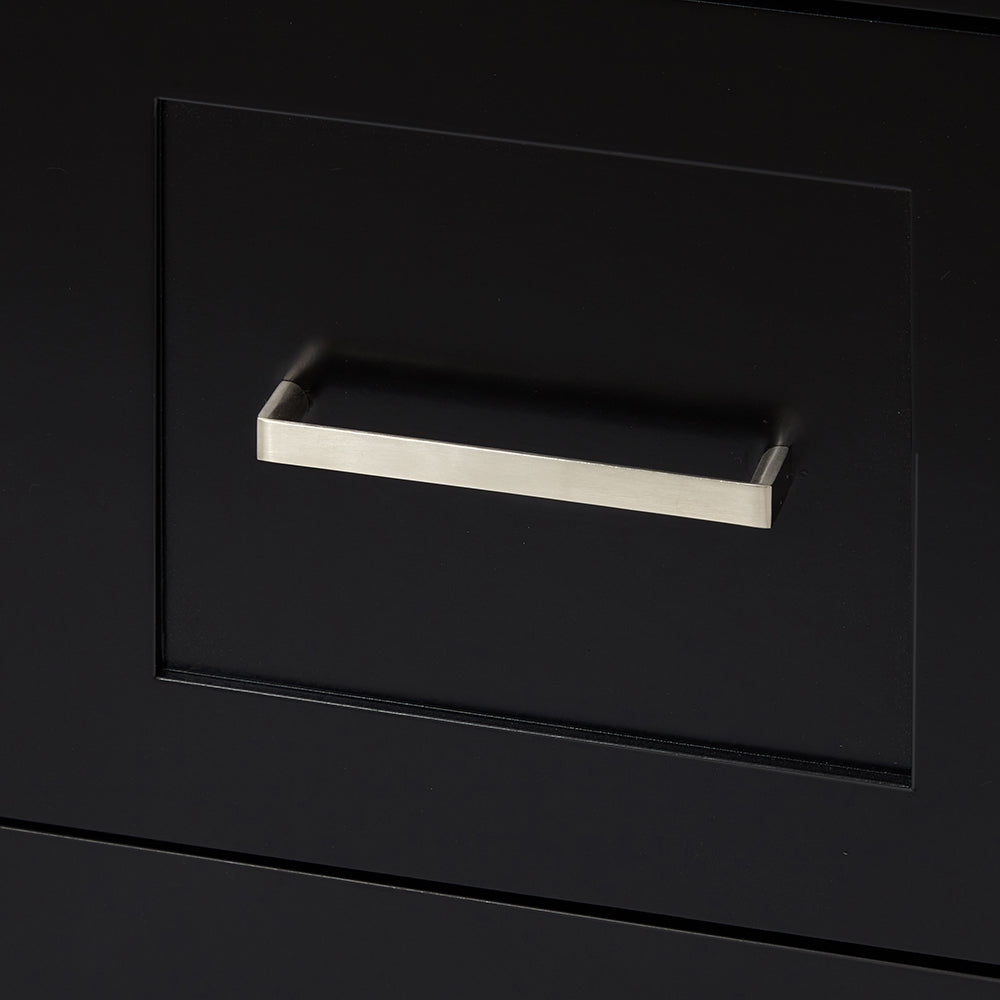 Bradford 36-inch Black base cabinet on detail 3