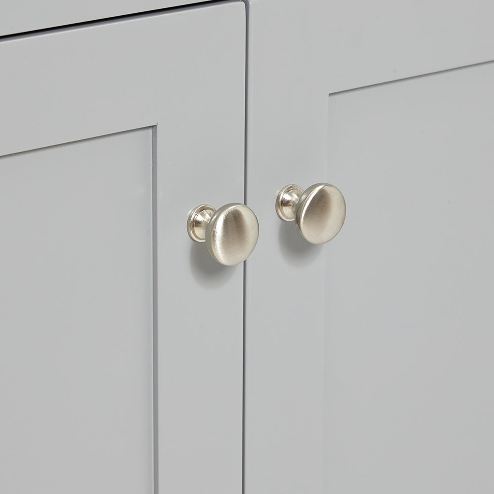 Bradford 36-inch Grey base cabinet on detail 2