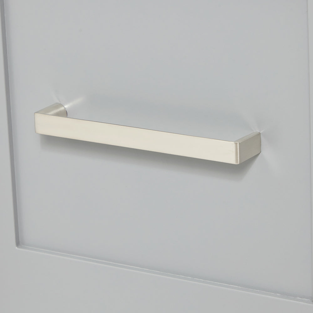Bradford 36-inch Grey base cabinet on detail 3